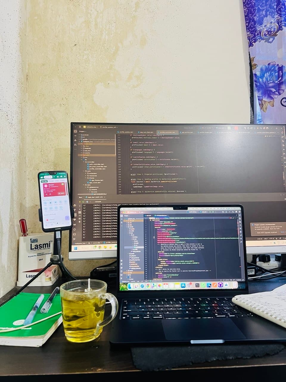 Allen Masud behind the scenes — Software Developer workspace and life photo 3
