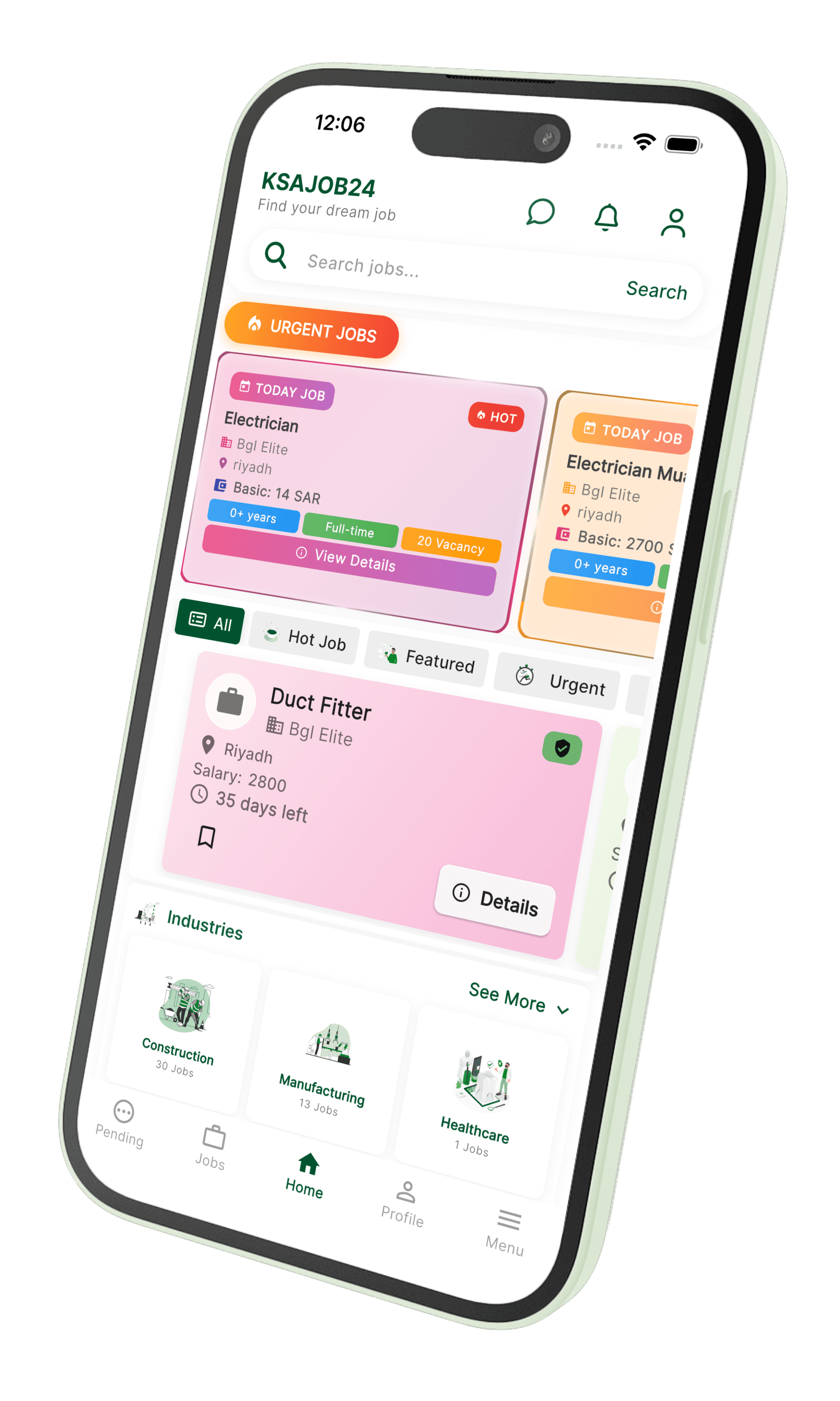 KSAJob24 — International Job Platform screenshot 1