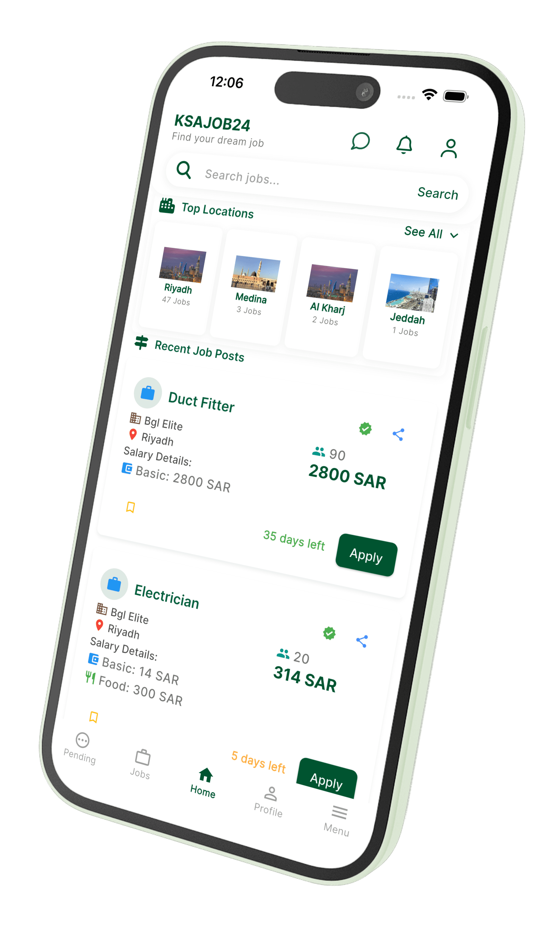 KSAJob24 — International Job Platform screenshot 3