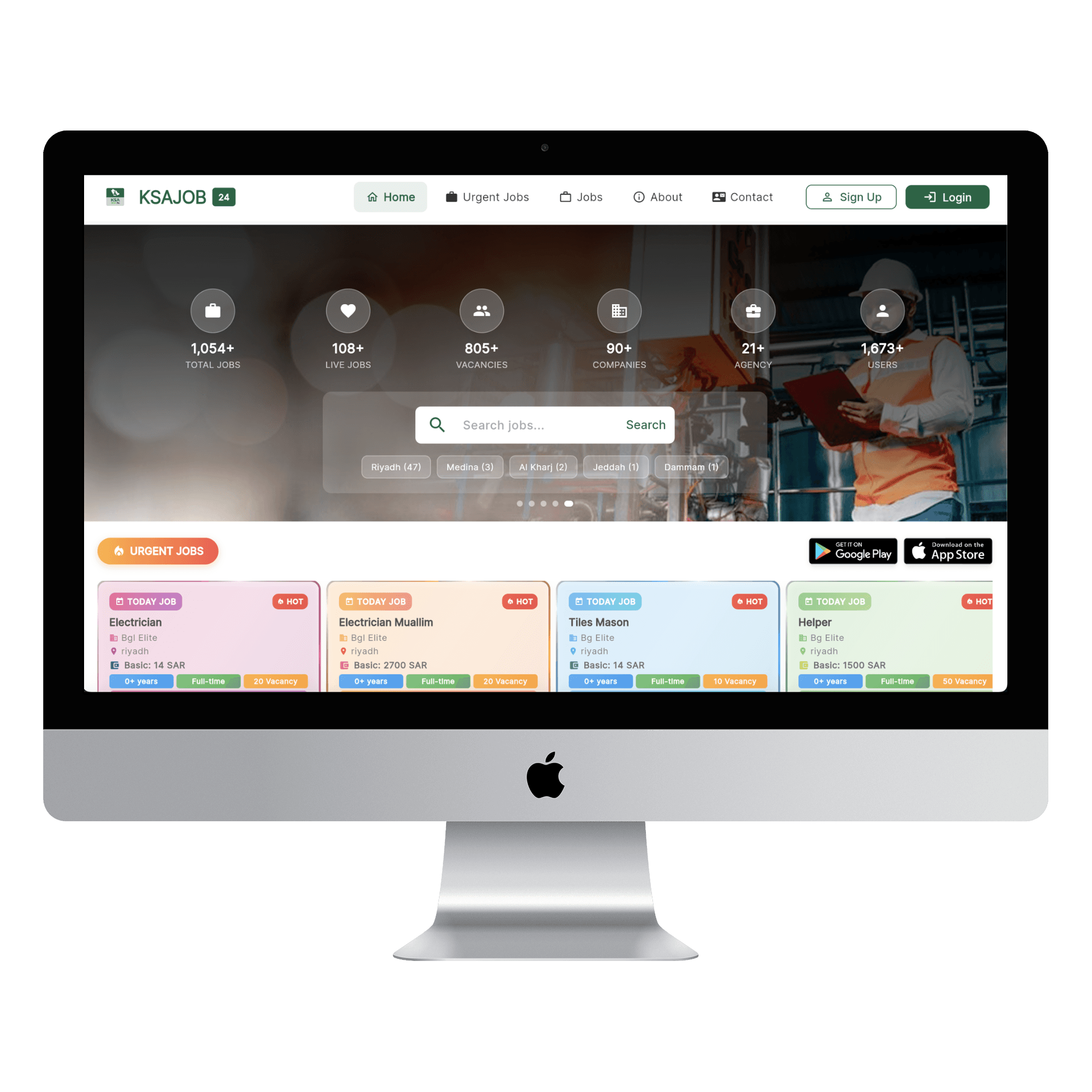 KSAJob24 — International Job Platform screenshot 7