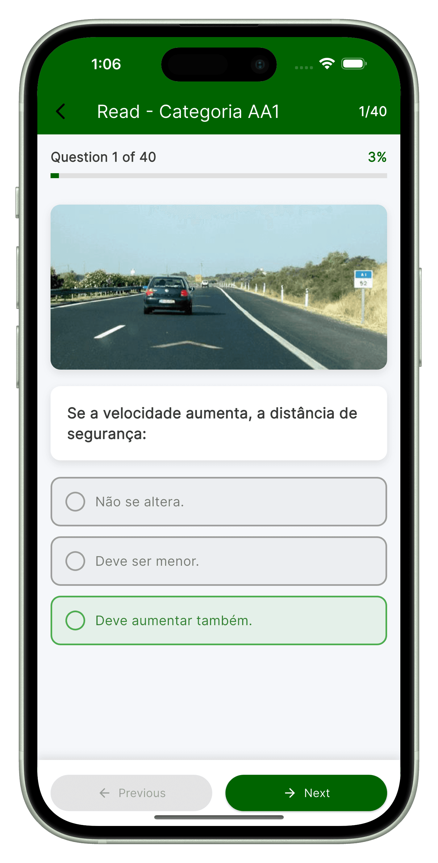 Portugal Driving App screenshot 6