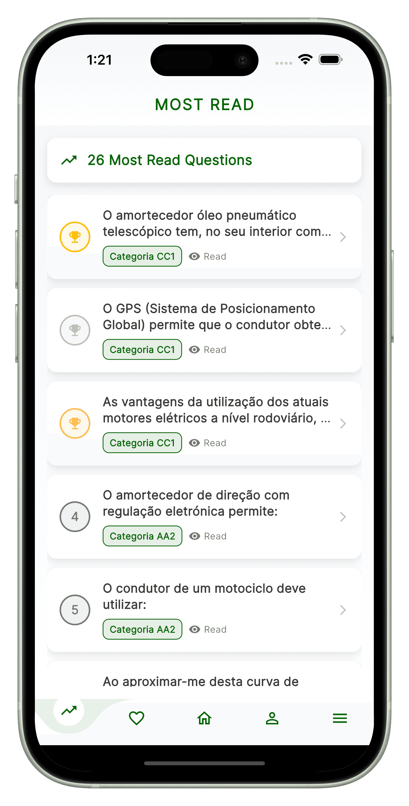 Portugal Driving App screenshot 8